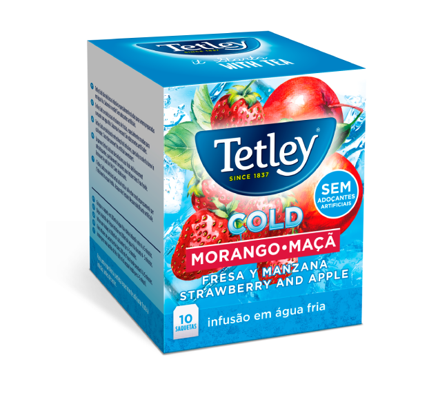 Tetley Cold Morango Maçã - PDP