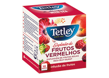 Tetley Explosão de Frutos Vermelhos