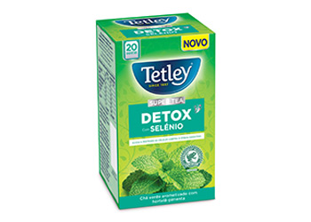 Tetley Super Tea Detox com Selenio