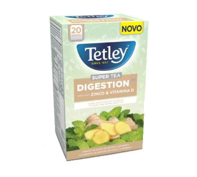 Tetley Super Tea Digestion - PDP