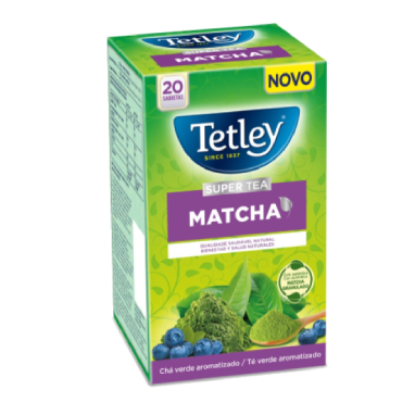 Tetley Super Tea Mirtilo Matcha - PLP